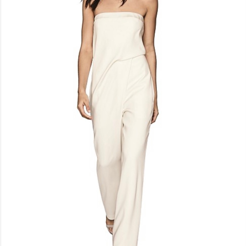 REISS TONI-BANDEAU JUMPSUIT NWT